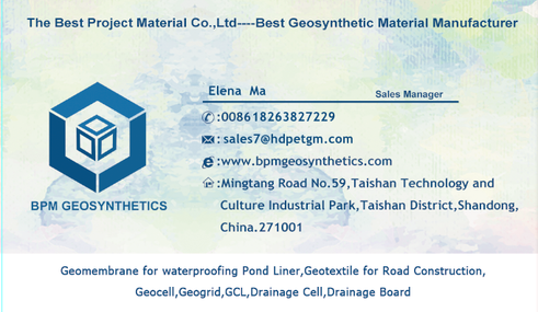BPM Geosynthetics BPM Geosynthetics